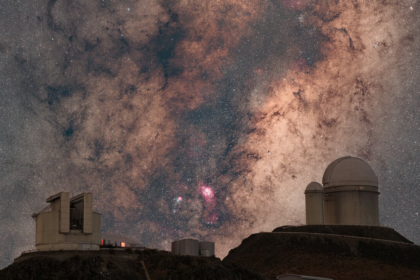 The Milky Way glows over telescopes in the Atacama Desert photo of the day for Oct. 9, 2026